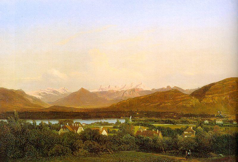  View of Geneva from Petit-Saconnex
